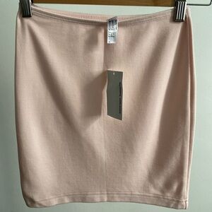 American apparel pink mini skirt